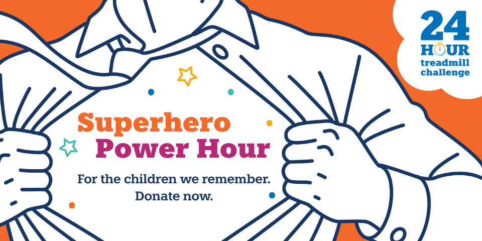 Superhero Power Hour — Donate to a participant for their chance to win
